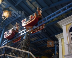 上海游乐场柔性滑触线